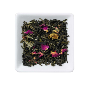 תה ירוק יפני פריחת הדובדבן