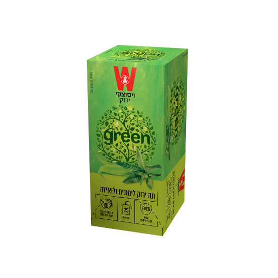 תה ירוק לימונית לואיזה 25 שקיקים