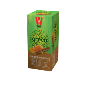 תה ירוק קינמון ודבש